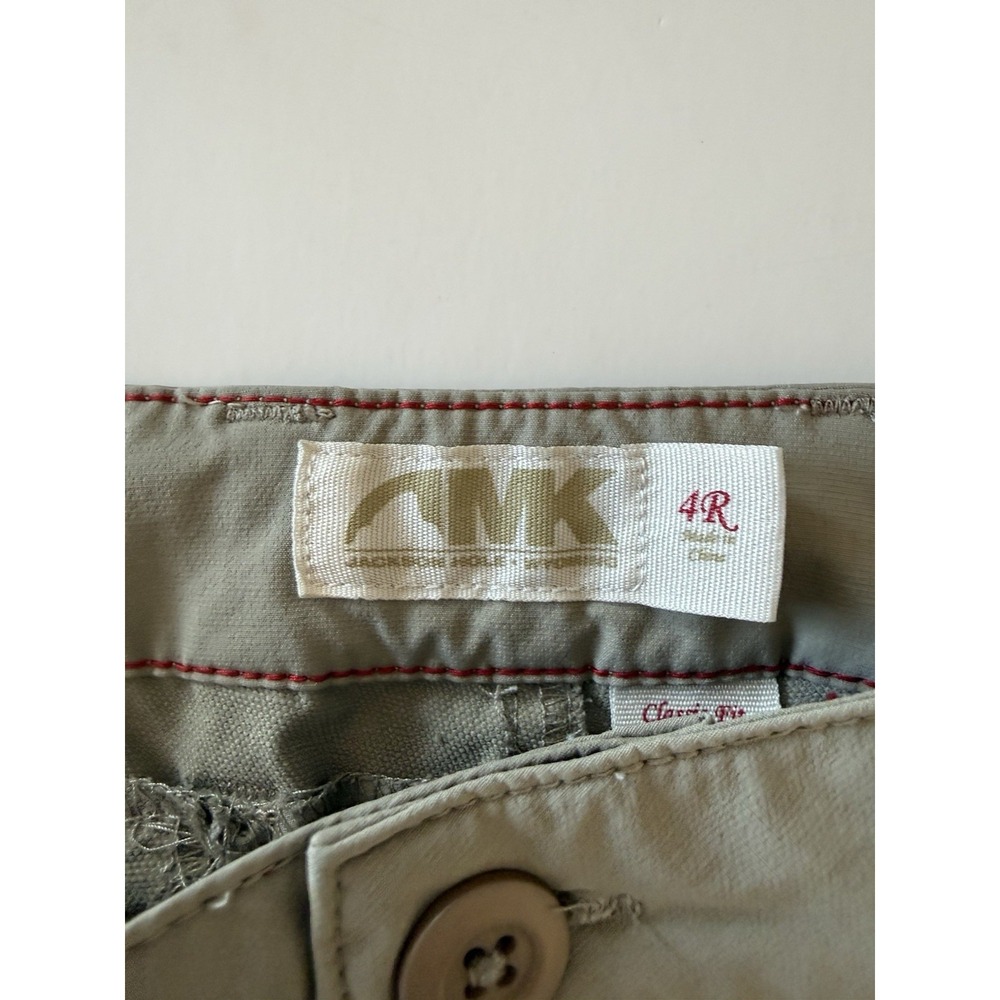 Mountain Khakis Cruiser II Hiking Pants Beige Roll Up Convertible Outdoor 4R - Picture 9 of 14